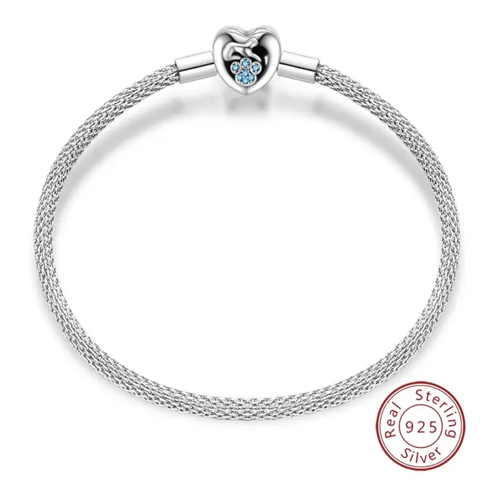 Bracelet en Argent 925 Original 17-20cm