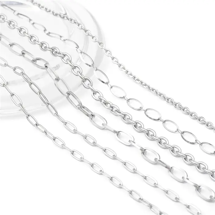 Collier en acier inoxydable pour hommes et femmes, bracelet punk hip hop, chaîne connecteurs bijoux, cadeau pour occasions spéciales
