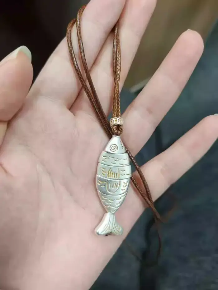 Boho Vintage hommes collier réglable en cuir véritable cordon