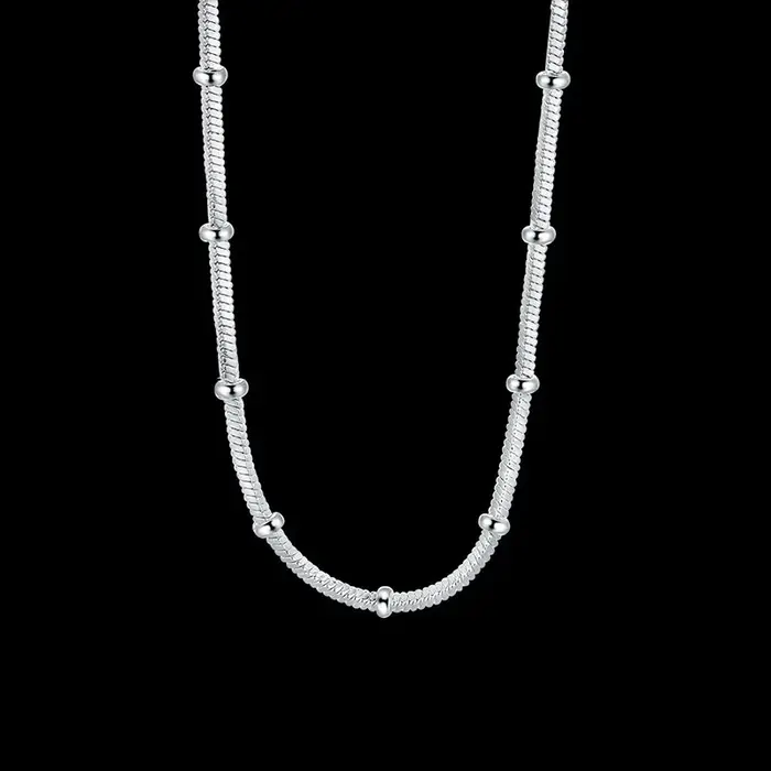 Collier en argent Sterling 45-50cm
