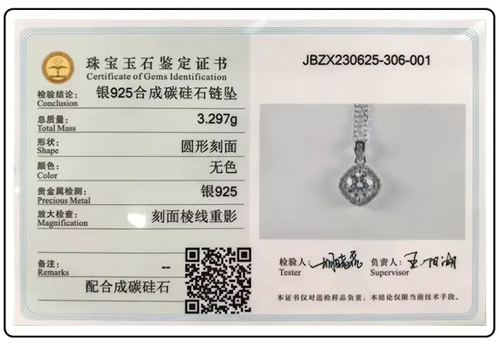Colliers solitaires en moissanite GRA 1,0 carat D, plaqués or 18 carats, pendentif original en argent 925 véritable, bijoux pour femmes