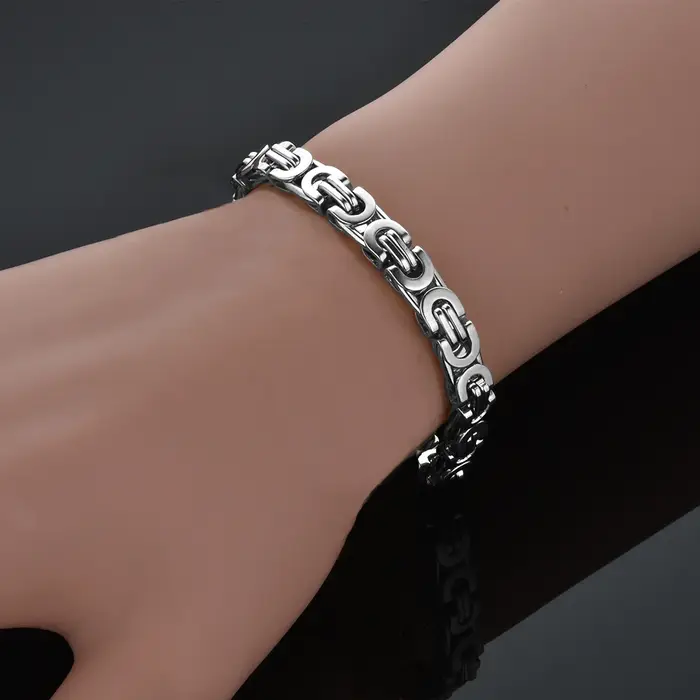 Bracelet en acier inoxydable 316L pour hommes et femmes
