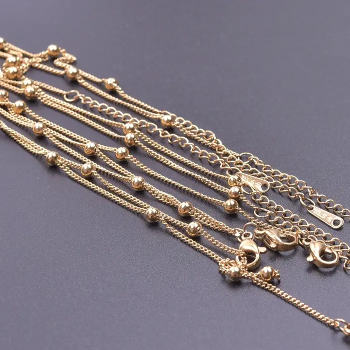 Collier marin en acier inoxydable plaqué or véritable avec perles et pendentifs coquillage, tortue, étoile de mer pour femmes et hommes, bijoux pour occasions spéciales