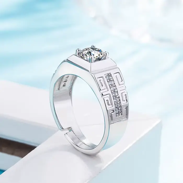 Bagues en argent sterling 925 pour hommes