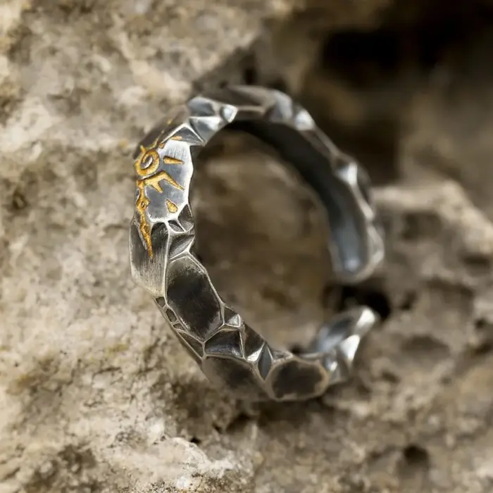 Nouveau Bague d'auto-discipline marque à la mode homme souhait pierre Unique hommes et femmes anneau haut de gamme