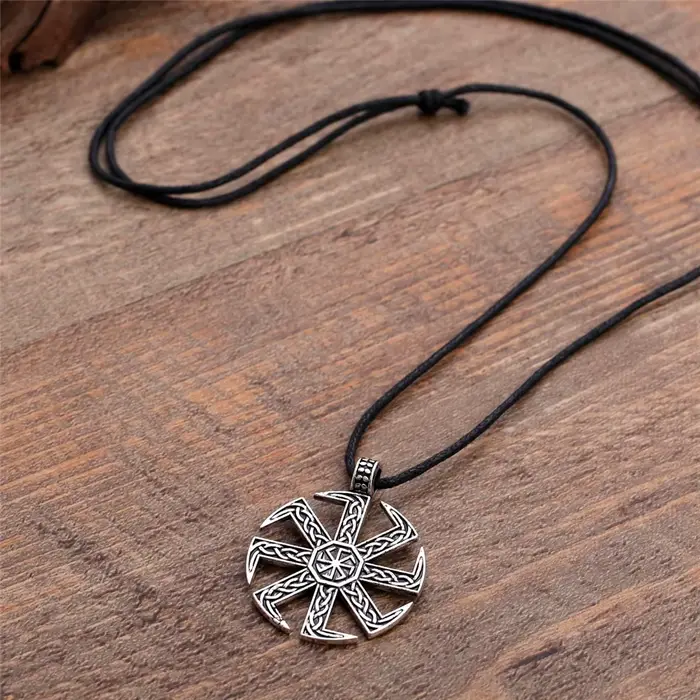 Teamer–collier homme collier rond Wicca pour hommes