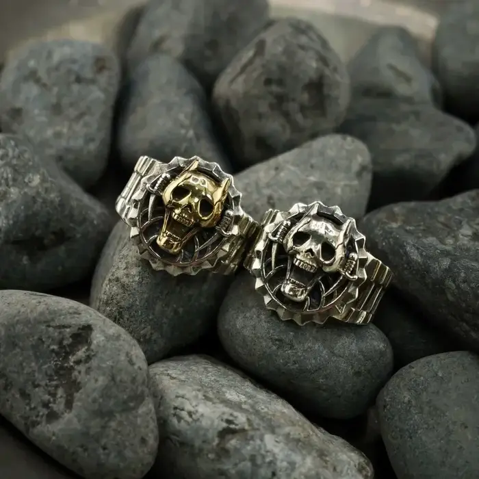 Bague punk JOJO Killer Queen inspirée de l'anime, bijoux pour les fans