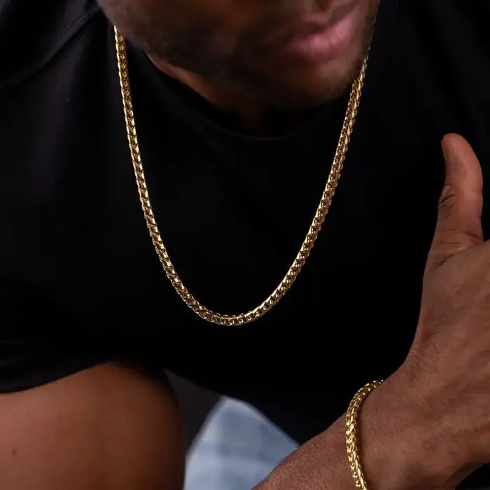 Tire JONecklace-Collier en acier inoxydable pour hommes et garçons