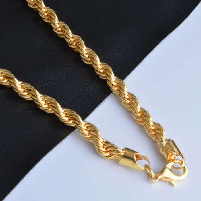 Collier torsadé Aravant en argent 925 et or 18 carats
