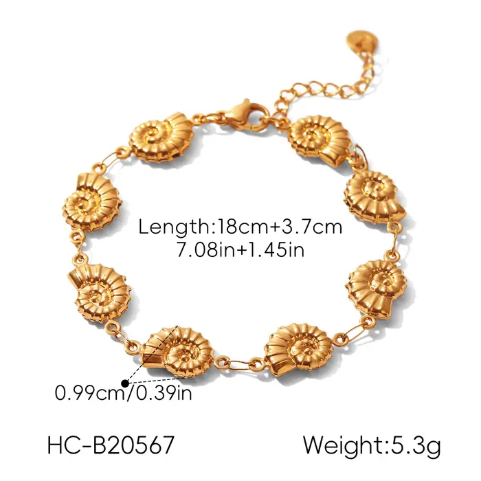 Ensemble de bijoux coquillage plaqué or en acier inoxydable pour femme, idéal pour les vacances d'été et les occasions spéciales