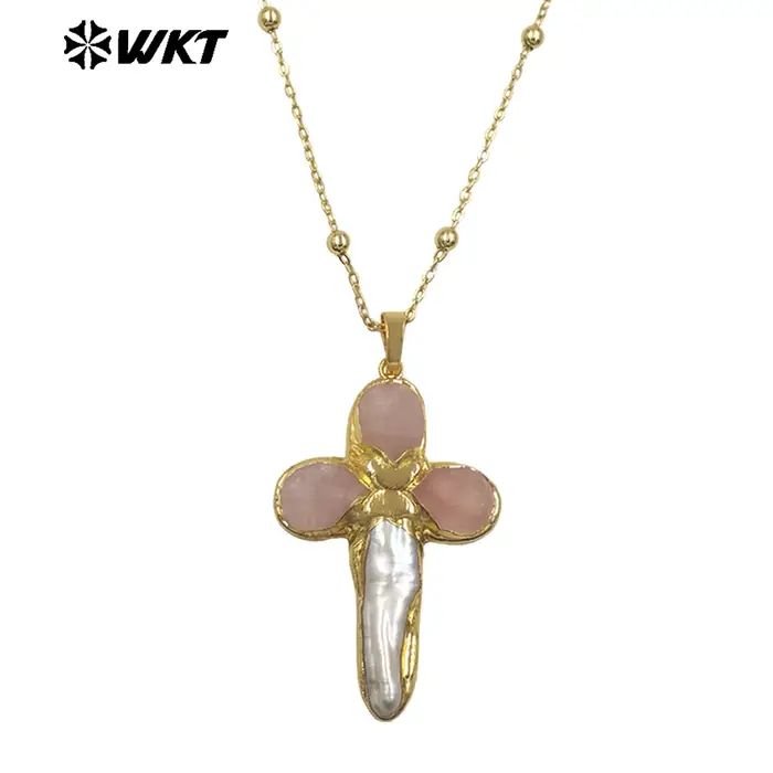 WT-JN284 Lastely Populapper Design Collier Gergeous avec plaqué or 18 carats pour les femmes fiéreux