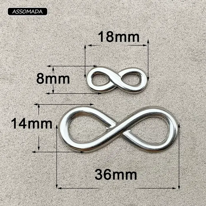 Pendentif en Acier Inoxydable Extron Symdakers, Connecteurs pour Bracelet, Collier, Artisanat Fait à la Main, Breloques MF ite, Perles, Bijoux de Bricolage, Exécutif