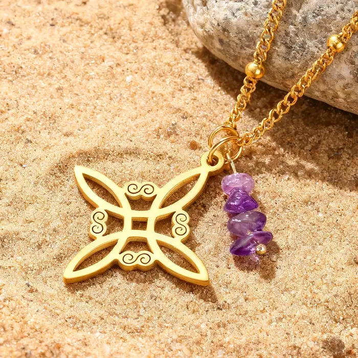 Dawapara – collier avec nœud de sorcière