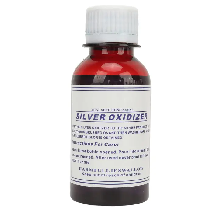 Solution d'd'effets en argent pour bijoux rétro vintage, noircissant, liquide, 100ml