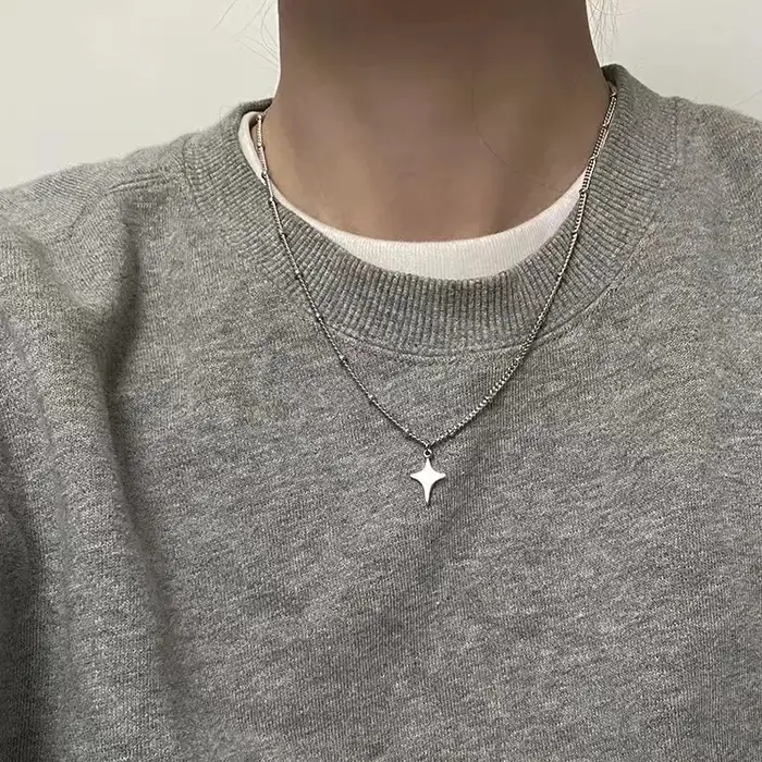 Collier ras du cou creux ChimStar pour hommes et femmes