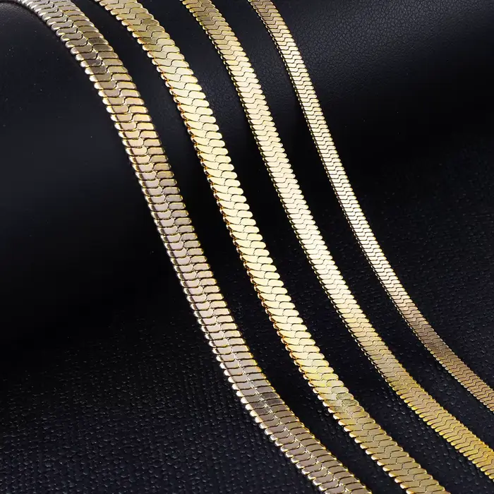 LUXUSTEEL – collier à chaîne en acier doré pour hommes et femmes, joli pendentif en acier inoxydable, bijoux cadeau
