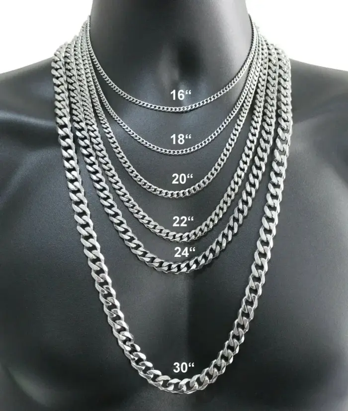 Collier en argent Sterling 925 pour hommes