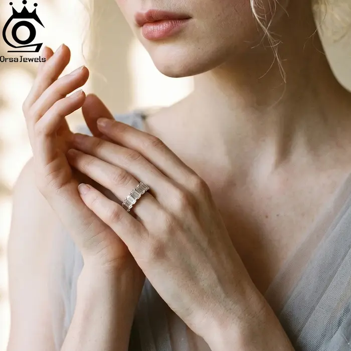 ORSA JEWELS – bague en argent Sterling 925 brillant