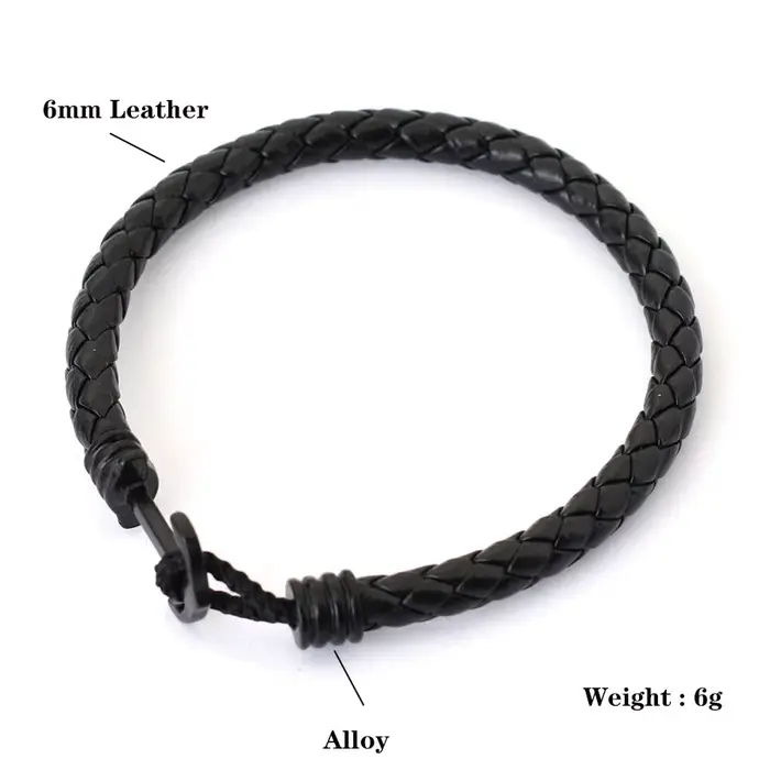 Bracelet en cuir pour hommes