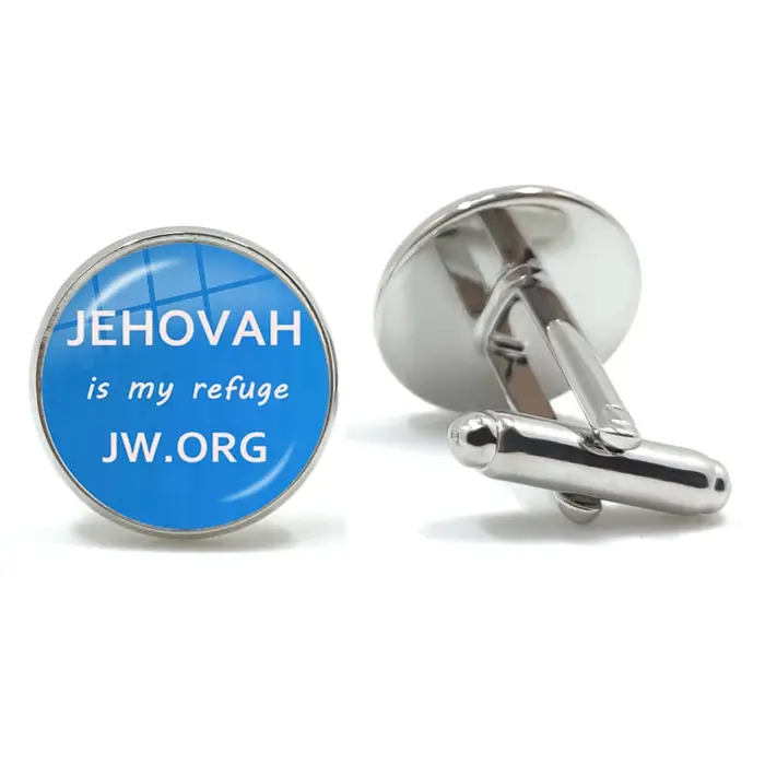 Nouveauté JW.ORG boutons de manchette Steampunk témoins de jéhovah dôme en verre poignets bijoux cadeaux faits à la main