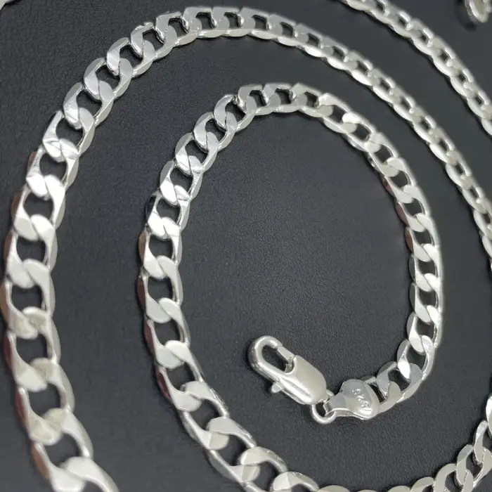 Collier en argent Sterling 925 pour hommes et femmes