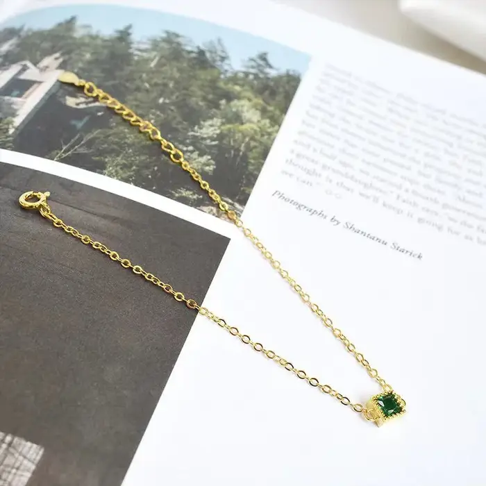 ANENJERY – Bracelet de luxe en Zircon pour femmes/hommes
