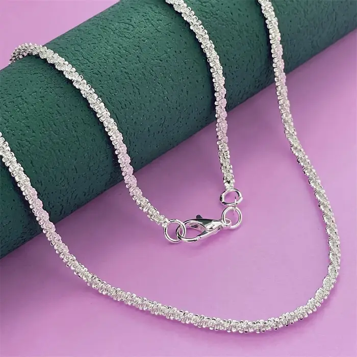 Collier en argent Sterling 925 pour femmes