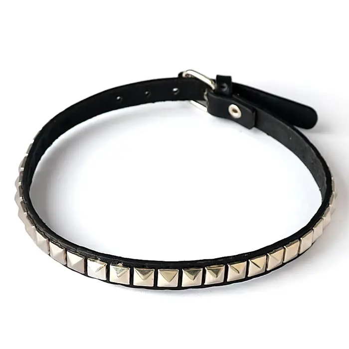 Collier mort Note Misa Amanes, ras du cou en cuir pour hommes et femmes, Hip Hop Punk, Rivet, bijoux Cosplay, cadeaux
