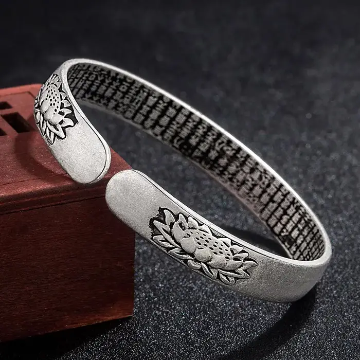 Bracelet réglable en argent S925