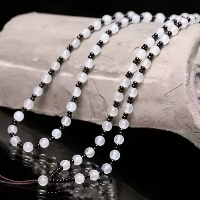 Nouveau cordon de pendentif tressé à la main, chaîne polyvalente longue en corde