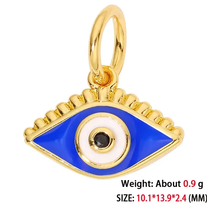 Pendentif grec plaqué or véritable 18 carats