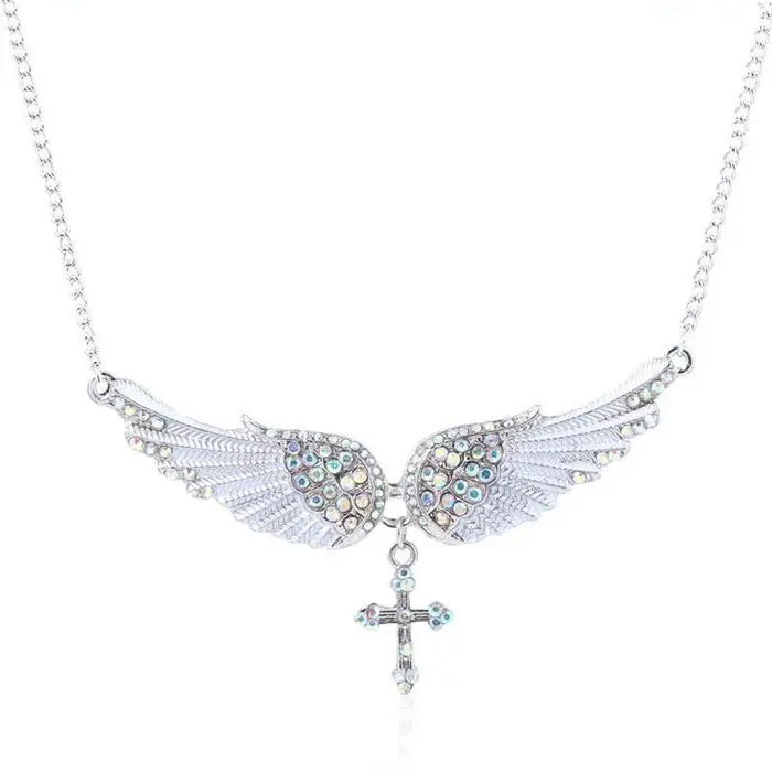 Colliers en cristal vintage pour femmes