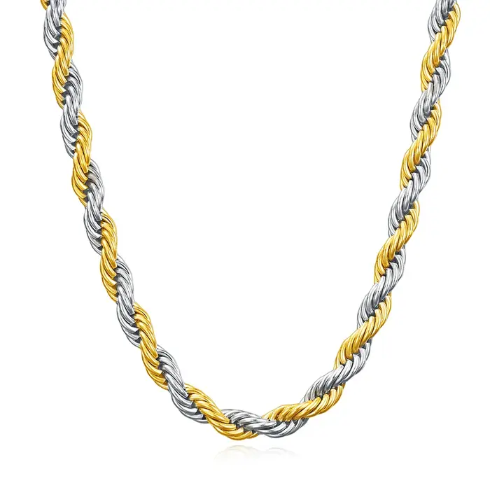 Collier de ULtorsadée en or pour hommes et femmes