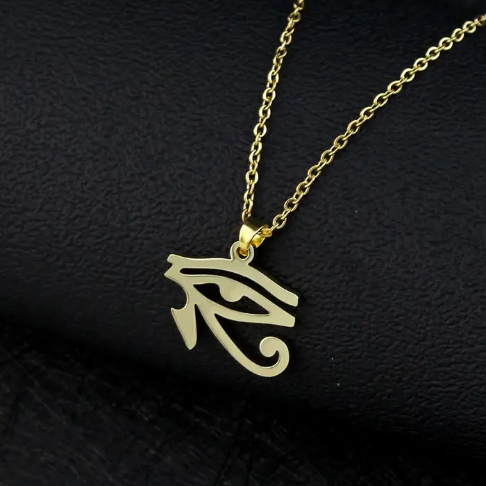 Mode Vintage pharaon égyptien oeil d'horus collier ancien egypte symbole