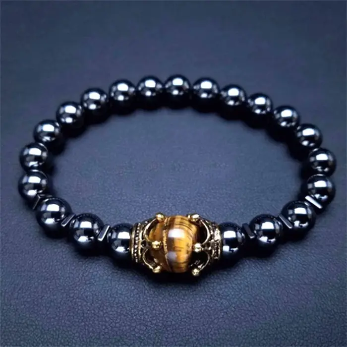 Bracelets en pierre naturelle pour hommes