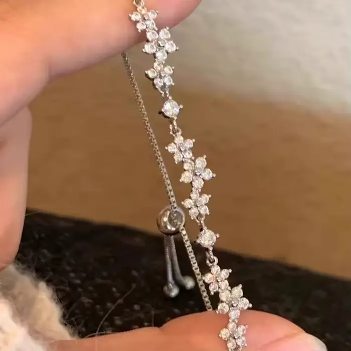 Bracelet de luxe exquis en Zircon Micro-incrusté brillant