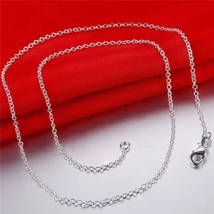 Collier chaîne en argent Sterling 925