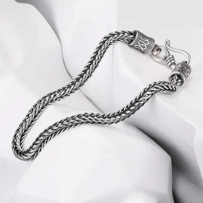 Bracelet pour homme en argent sterling 925