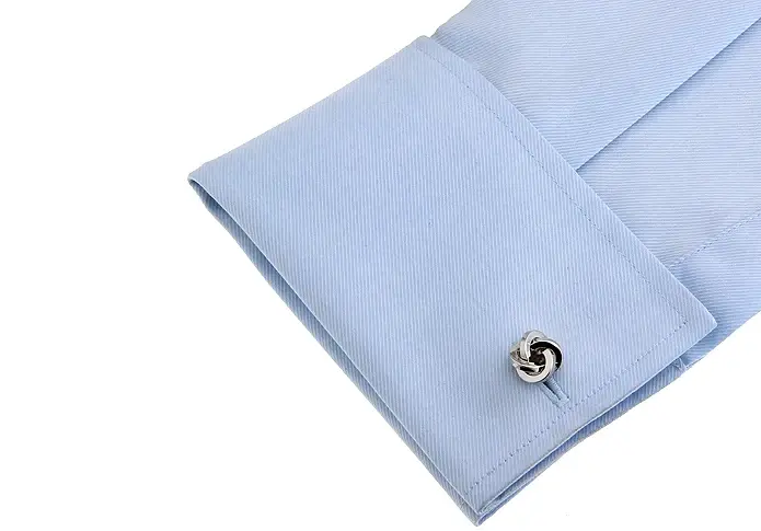 Boutons de manchette classiques en laiton pour hommes