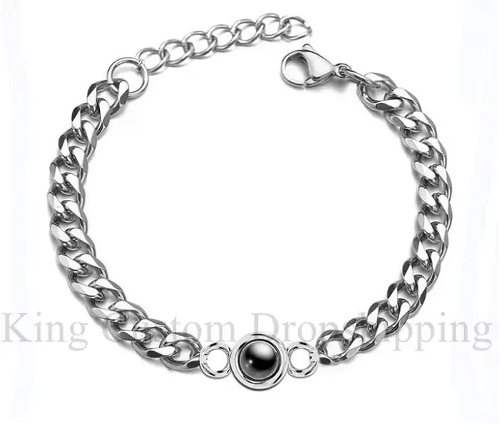 Bracelet de projection de cercle pour hommes
