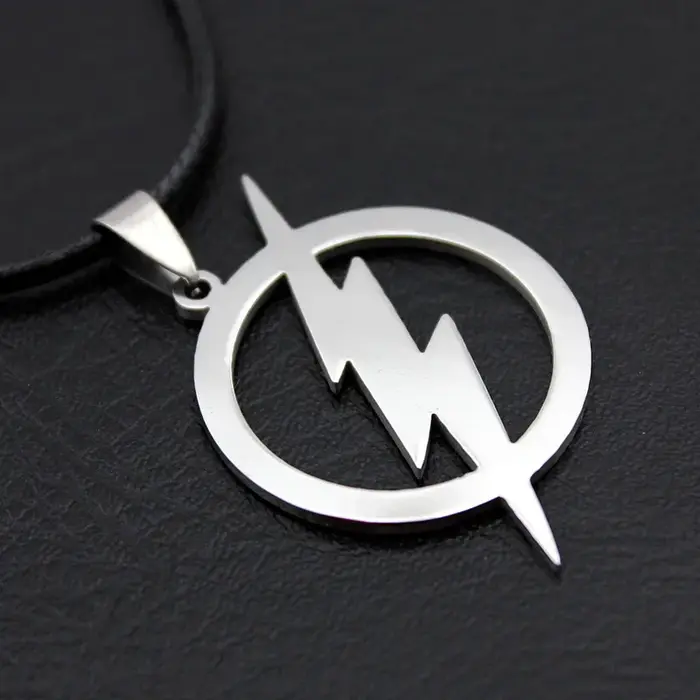 Collier en acier inoxydable géométrique Weyena pour hommes et femmes styles hip-hop rock fêtes cadeaux