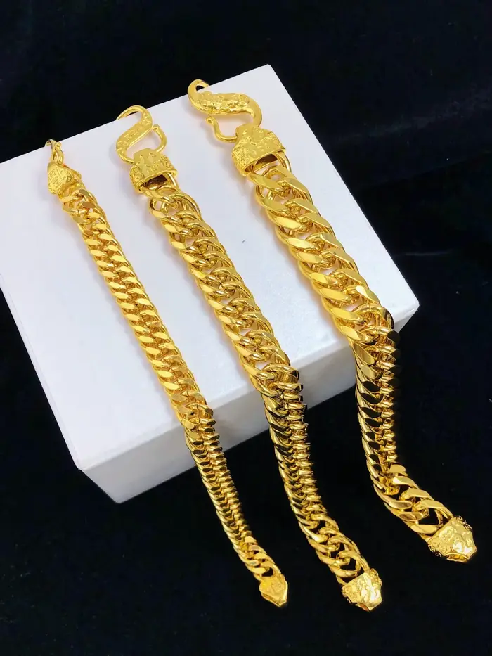Bracelet plat Fuzi pour hommes et femmes