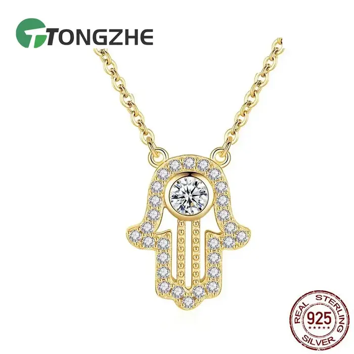 Collier Main Hamsa en Argent Sterling 925