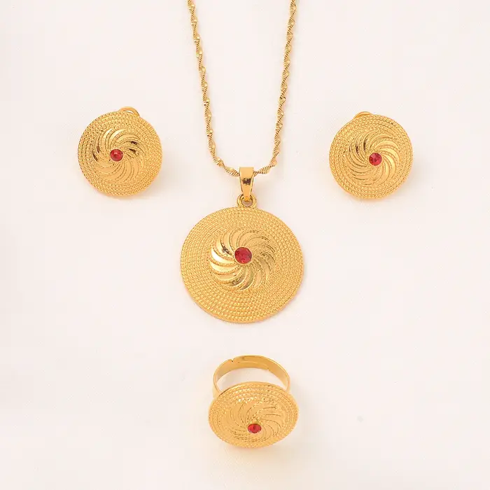 Ensemble de bijoux éthiopiens