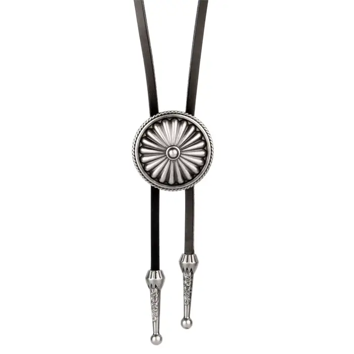 Collier rond en cuir pour hommes, cravate Polo de marque, tendance, décontracté, pendentif, bijoux, 