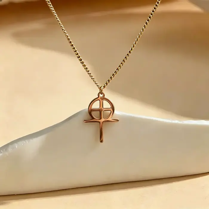 Collier Croix Gnostique