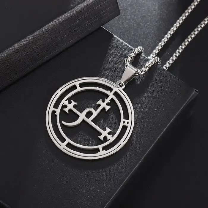 Collier pendentif Sigil of Lilith pour femmes et hommes