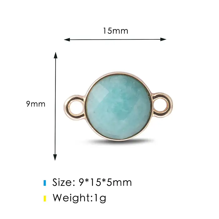 Pendentif en pierre naturelle pour hommes et femmes, collier en obsidienne noire, pendentif pour la fabrication de bijoux DIY, bracelet, collier, boucles d'oreilles, cadeaux de vacances