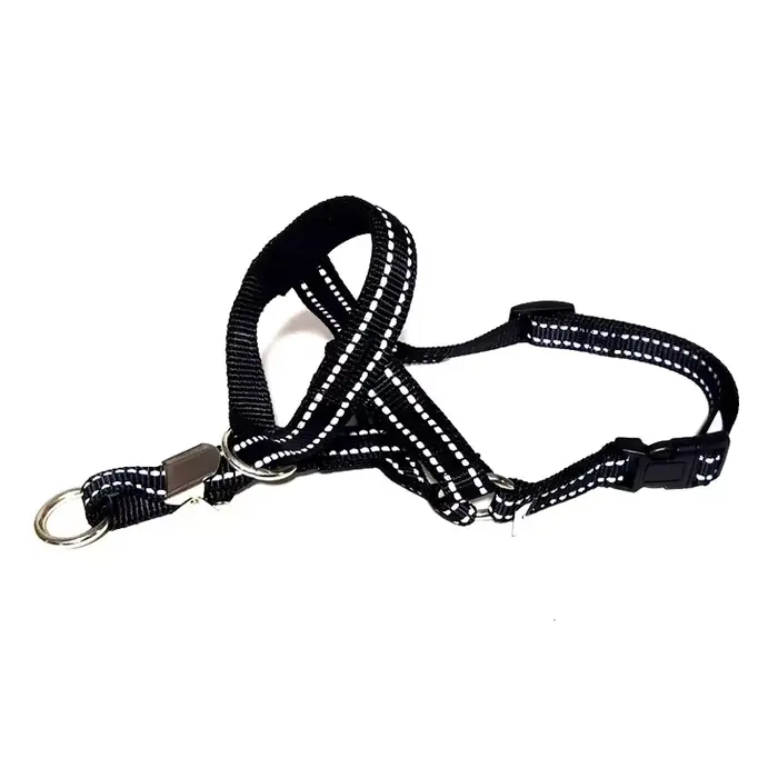 Créatif chien licou Halti formation tête collier doux Leader harnais en Nylon détachable toutes les 