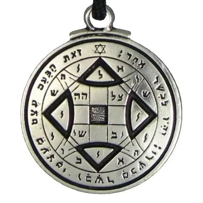 1 pièce Talisman pour Bonne Chance Clé de Saloon Pentacle Sceau collier